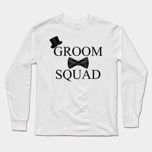 Groom Squad Design Long Sleeve T-Shirt